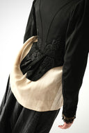 Antique 1890s Victorian Floral Blouse Corset