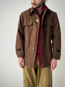 1960s Swedish Army Work Brown Jacket