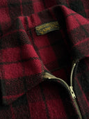 1960s Canadian Hunting Wool Plaid Belted Jacket