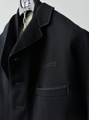 1900s Edwardian Swiss Two Piece Wool Sack Suit