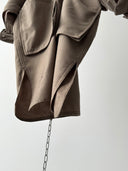 Morgane Le Fay 'Mystical' Repaired Wool Cloak Parka