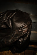 1970s Soviet Pilot 'Shevretka' Leather Jacket