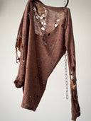1930s German Thrashed Knit Jumper