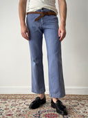 1970s Golden Horse Retro Jeans Pants