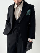 1930s European Tuxedo 'Black Tie' Three Piece Wool Suit
