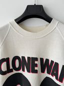 80s Culture Club ‘Clone War’ Protest Band Sweatshirt