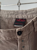 French Workwear ‘Vetra’ Heavy Linen Large Legged Pants