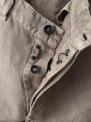 French Workwear ‘Vetra’ Heavy Linen Large Legged Pants