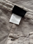 French Workwear ‘Vetra’ Heavy Linen Large Legged Pants