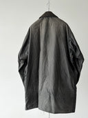 90s Barbour A205 Border Waxed Navy Jacket