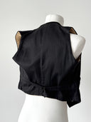 Late 19th Century Antique Victorian Edwardian Era Waistcoat