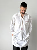 Early 20th Century 1900s Antique Edwardian Shirt