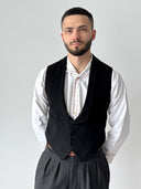 Late 19th Century Antique Victorian Edwardian Era Waistcoat