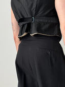 Late 19th Century Antique Victorian Era Velvet Waistcoat