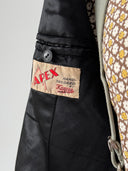 1940s European Double-Breasted Black Wool Tuxedo Suit