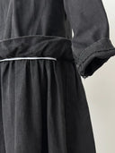 Antique 1900s European Work Women’s Cotton Maids Dress