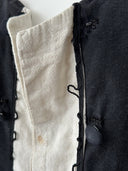 Antique 1900s European Work Women’s Cotton Maids Dress