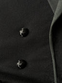 1925 Dated Dutch Bespoke Evening Black Tailcoat Frock Coat