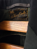 1925 Dated Dutch Bespoke Evening Black Tailcoat Frock Coat