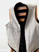 Late 19th Century Antique Victorian Era Velvet Waistcoat