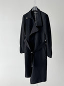 90s Issey Miyake Wool Wrap Coat