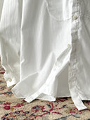 Nostra Santissima White Button Shirt