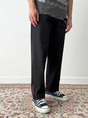 00s Prada Linea Rossa Black Pants