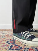 00s Prada Linea Rossa Black Pants