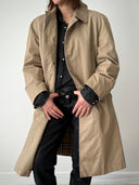 Vintage 80s Burberrys Women’s Single Raglan Balmacaan Coat