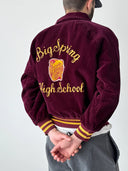 1960s ‘Big Spring’ USA Collegiate Corduroy Chainstitch Jacket