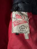 1970s Harro Kombi West Germany Leather Moto Jacket