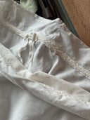 Vintage European Women’s Puff Sleeve Light Blouse