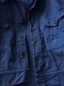 1960s French Work ‘Lutteurs’ Sanfor Thrashed Cyclist Jacket