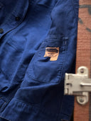 1960s French Work ‘Lutteurs’ Sanfor Thrashed Cyclist Jacket