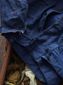 1960s French Work ‘Lutteurs’ Sanfor Thrashed Cyclist Jacket