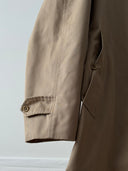 Vintage 80s Burberrys Women’s Single Raglan Balmacaan Coat