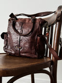 Campomaggi Italy Handmade Leather Crossbody Hand Bag