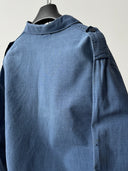 1960s Swedish Military Half Placket Work Shirt