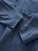 1960s Swedish Military Half Placket Work Shirt