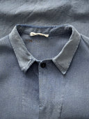 1960s Swiss Army Work Thrashed Faded Denim Chore Jacket