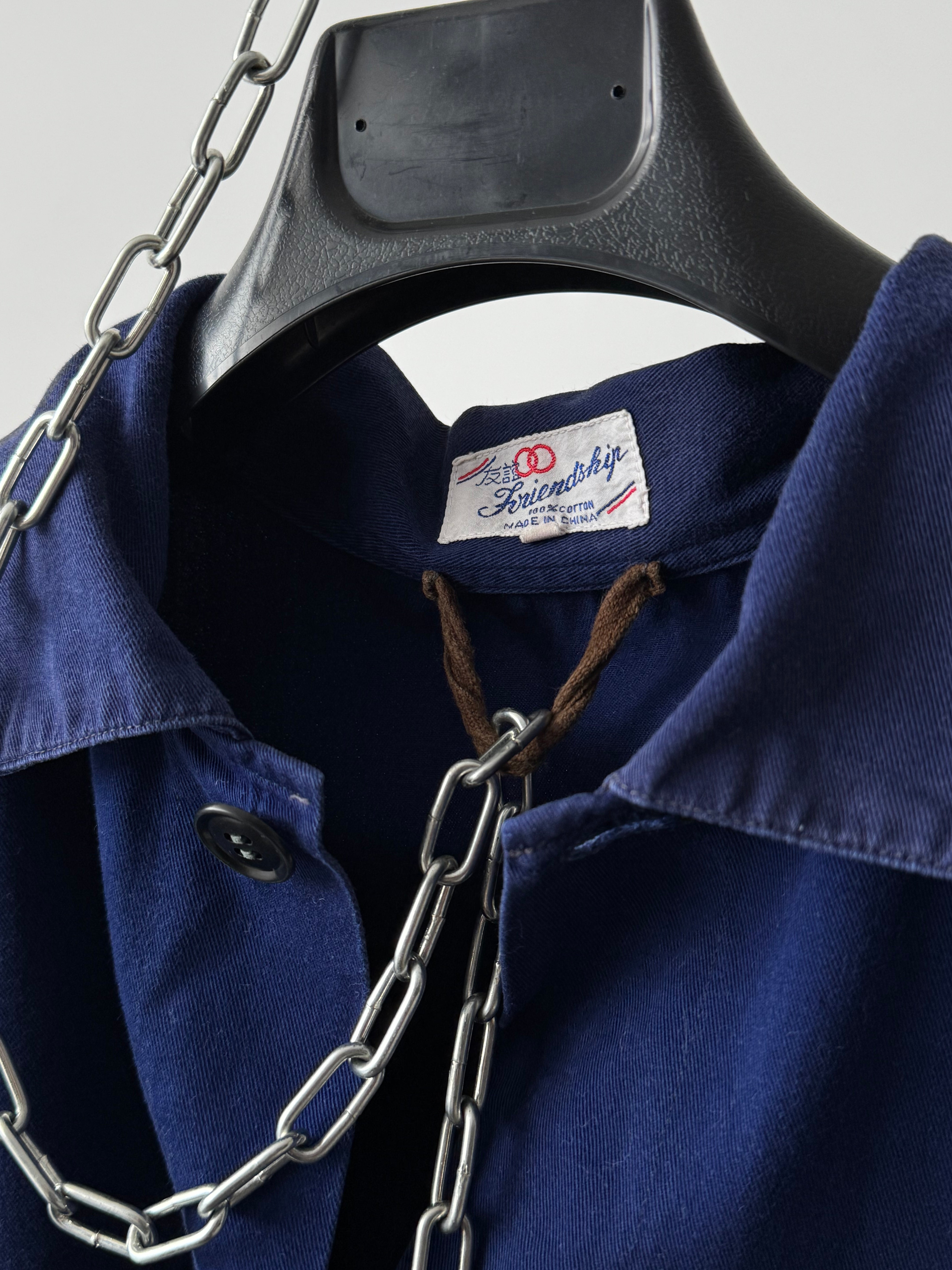 1970s French China Made 'L'Anti Cher' Work Jacket – Thepuregarb