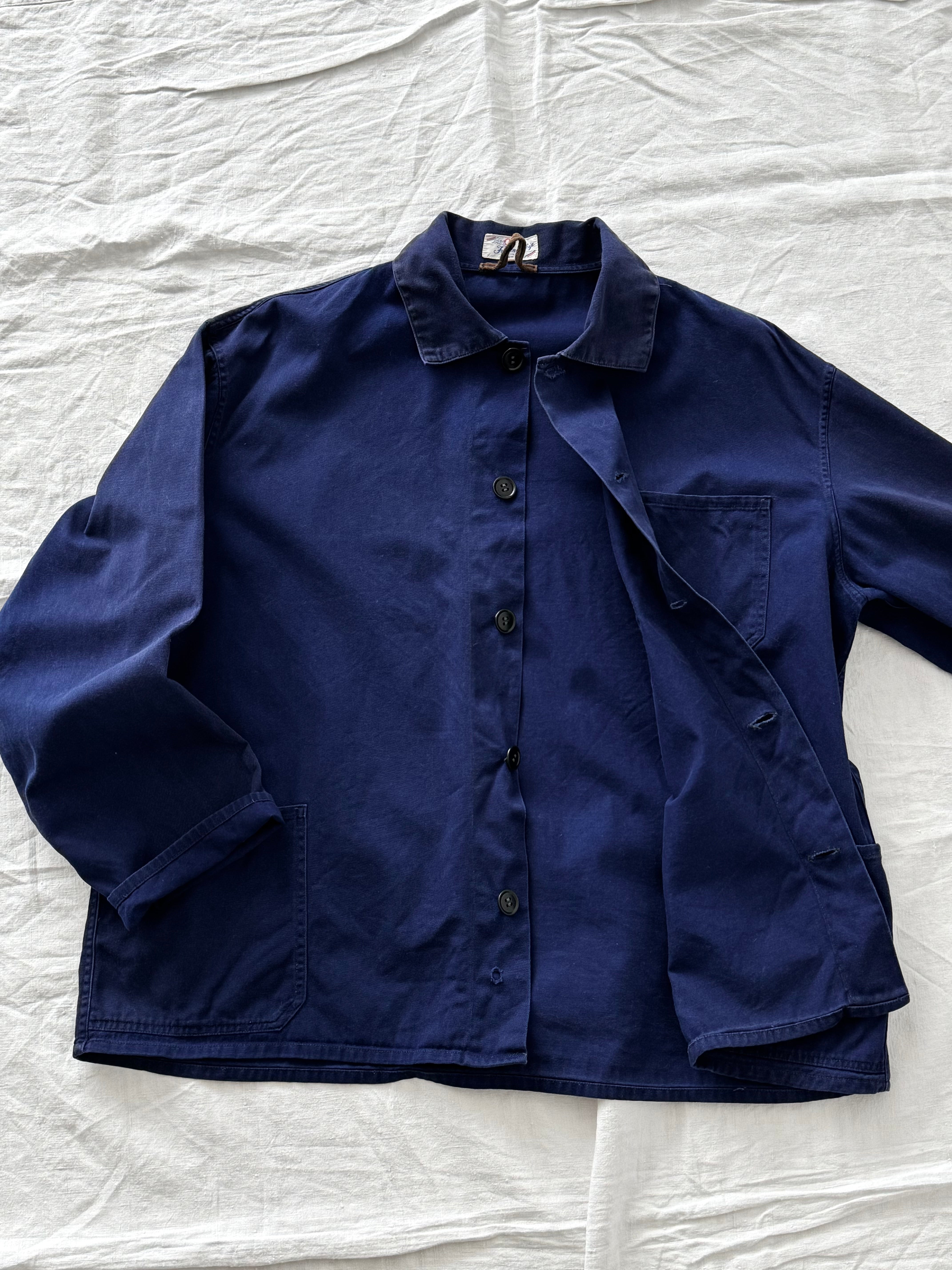 ジャケット・アウター L'Anti - Cher FRENCH WORK CHINA 60 70s Vintage L'anti Cher French Workwear Chinese Navy Blue Work