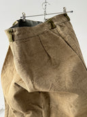 1970s Soviet Union Work Welders Hemp Pants