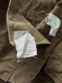 1970s Soviet Union Work Welders Heavy Hemp Jacket