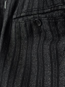 1940s European Morning Suspender Striped Trousers