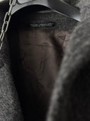 Vintage Steinbock 'Himalaya' Grey Loden Mohair Coat