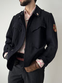 1960s European Work Wool Tunic