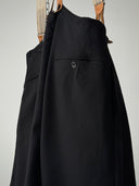 1940s British 'Peter Robinson' Tuxedo Black Wool Trousers