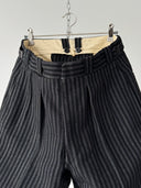 1940s Vintage European Morning Striped Trousers