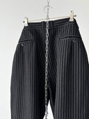 1940s Vintage European Morning Striped Trousers